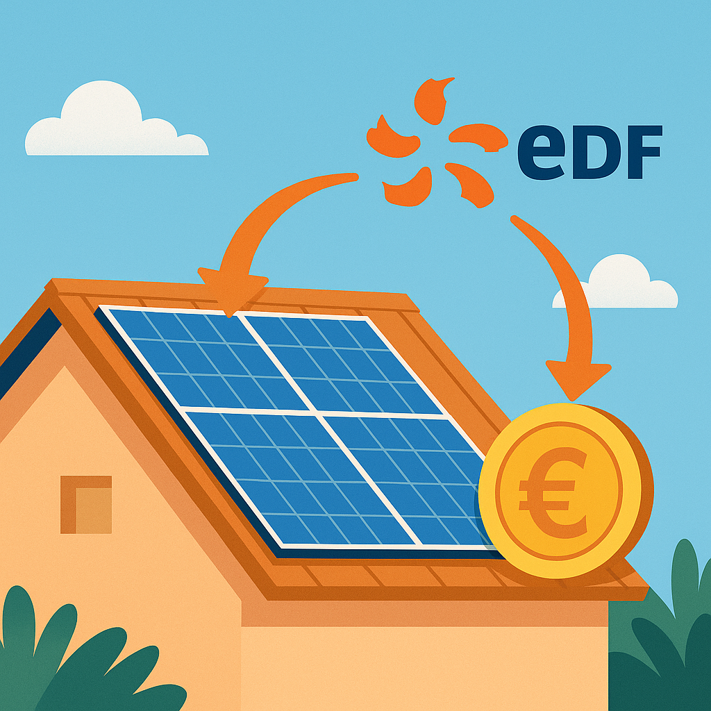 revente de surplus à EDF